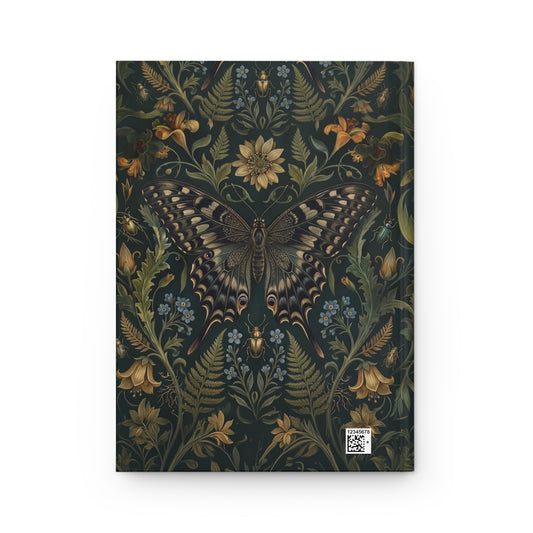 Botanical Hardcover Journal – Floral Vintage Lined Notebook - LucyKay store