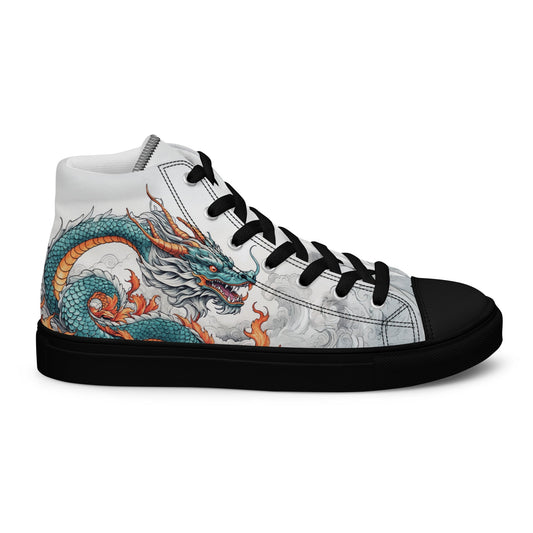 Dragon High Top Canvas Shoes - LucyKay store