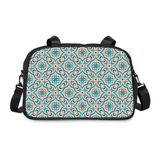 The Daily Driver Gym Duffle - Teal Mosaic Edition - LucyKay store