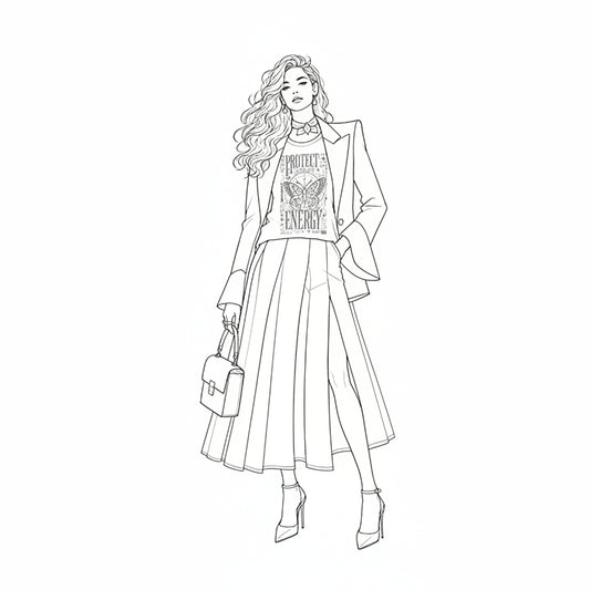 Style Codes: Gucci-Inspired Printable Pack – Free Fashion Coloring Pages & Outfit Planner