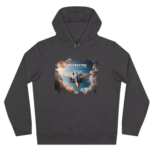 Jetsetter Graphic Hoodie - Premium Cotton Fleece Sweatshirt - LucyKay store