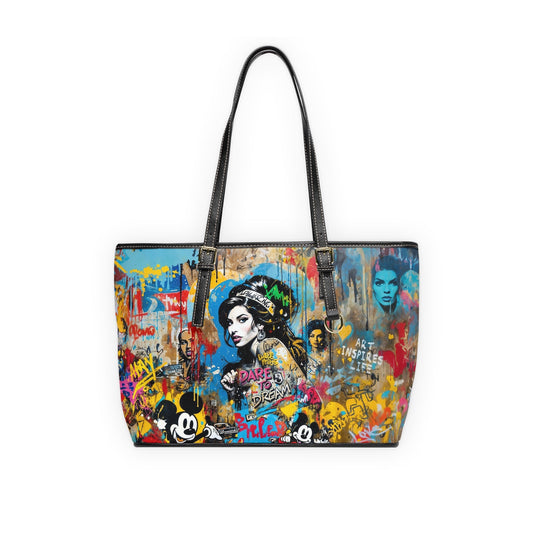 PU Leather Shoulder Bag - Amy Winehouse - LucyKay store