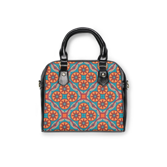 Vibrant Patterned Small Shoulder Handbag - LucyKay store