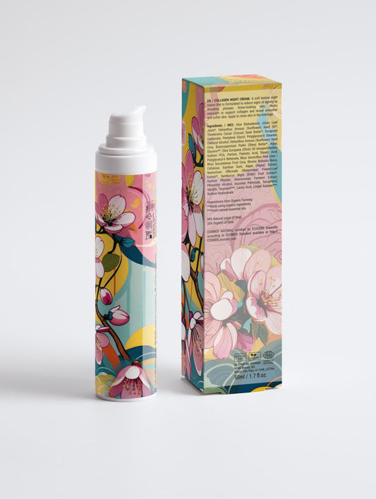 Collagen Anti - Age Night Cream | Deep Hydration & Firming with Shea & Cocoa Butter - LucyKay store