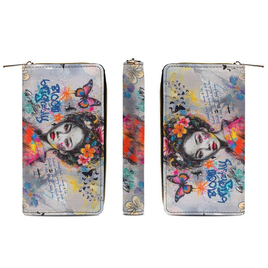 Wallet - Asian Woman Street Style art - LucyKay store