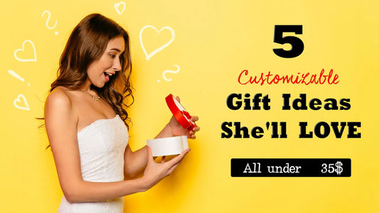 5 Unique and Affordable Customizable Gift Ideas for Her Under $35 - LucyKay store