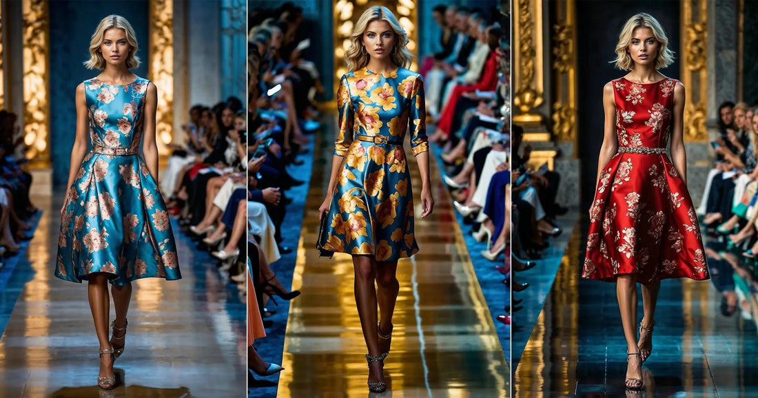 Exploring Floral Print Dresses on the Runway - LucyKay store