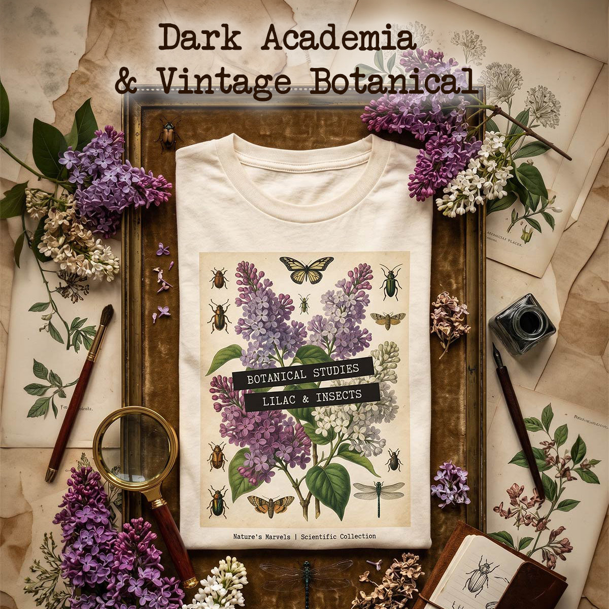 Dark Academia & Vintage Botanical