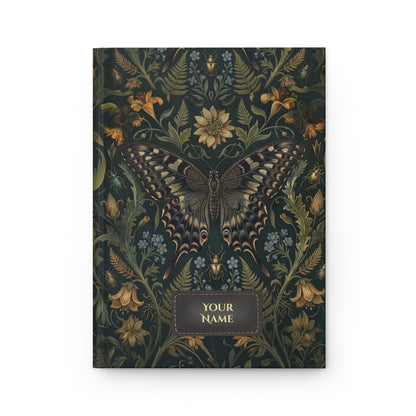 Botanical Hardcover Journal – Floral Vintage Lined Notebook - LucyKay store