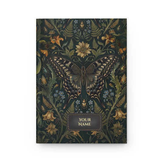 Botanical Hardcover Journal – Floral Vintage Lined Notebook - LucyKay store