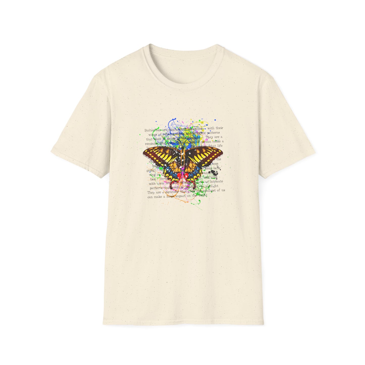 Butterfly Watercolor T-Shirt – Nature Graphic Tee - LucyKay store