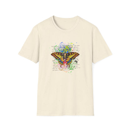 Butterfly Watercolor T-Shirt – Nature Graphic Tee - LucyKay store