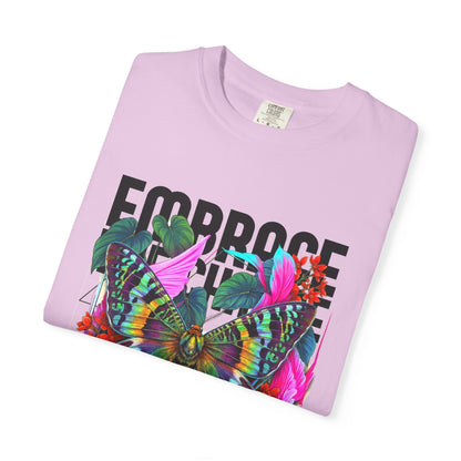 Butterfly Graphic T-Shirt - Colorful Unisex Cotton Tee - LucyKay store