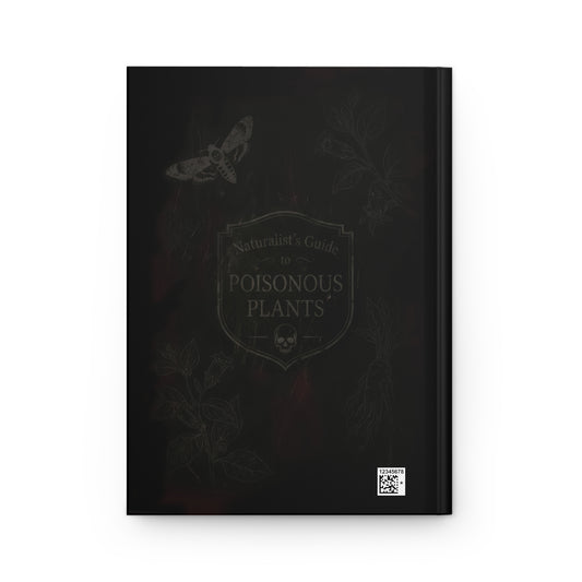 Dark Academia Vintage Botanical Journal – Witchcraft Gift for Her