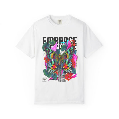 Butterfly Graphic T-Shirt - Colorful Unisex Cotton Tee - LucyKay store
