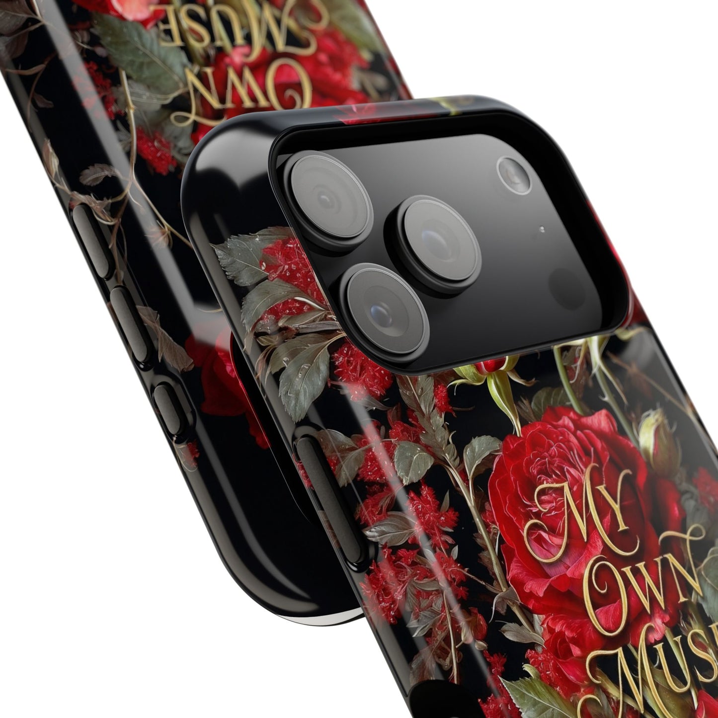 Red Rose Floral iPhone Case - Impact - Resistant Dual - Layer - LucyKay store