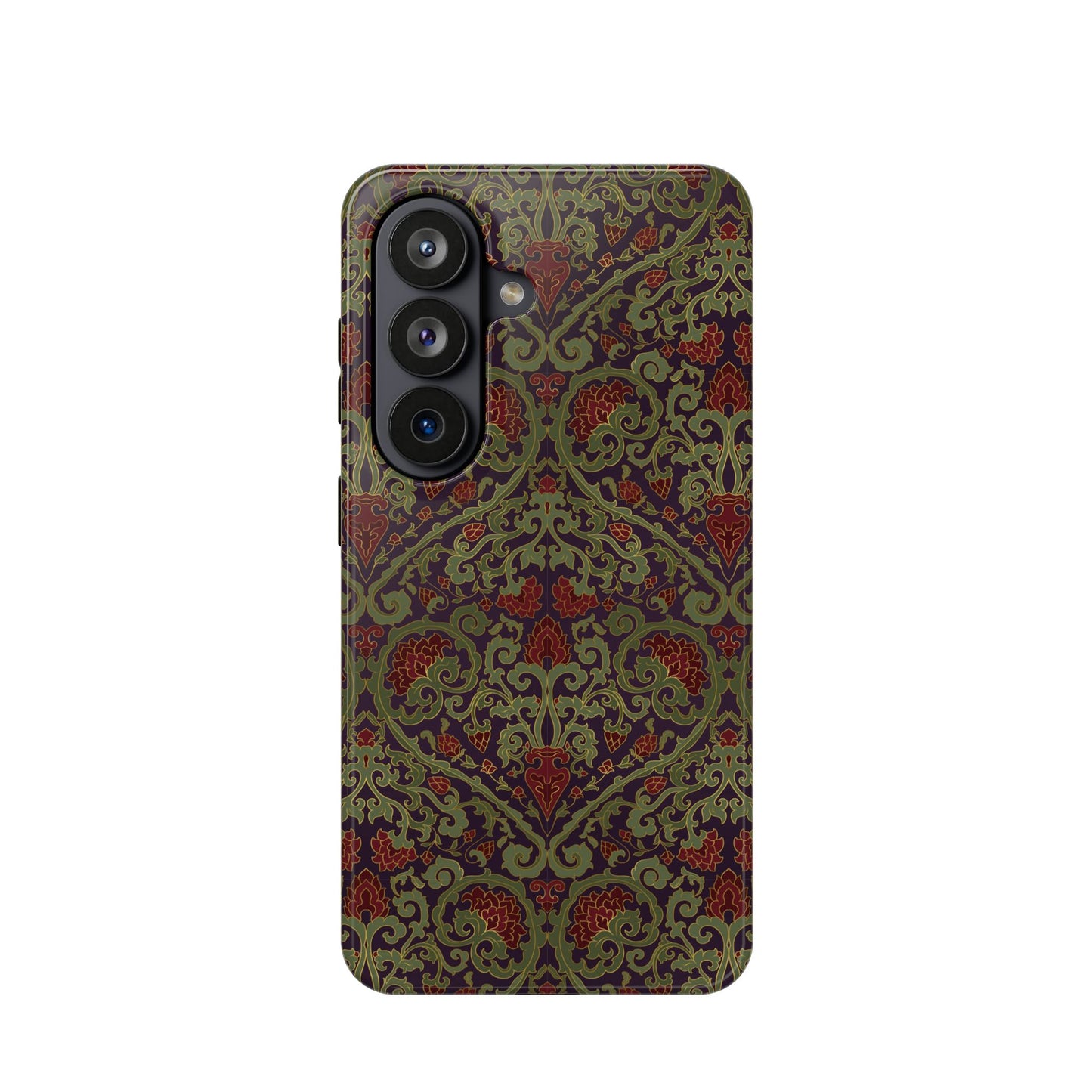 Dark Academia Vintage Tapestry Samsung Galaxy Case - Damask - LucyKay store