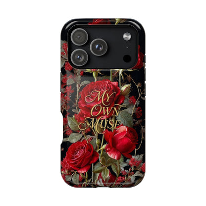 Red Rose Floral iPhone Case - Impact - Resistant Dual - Layer - LucyKay store