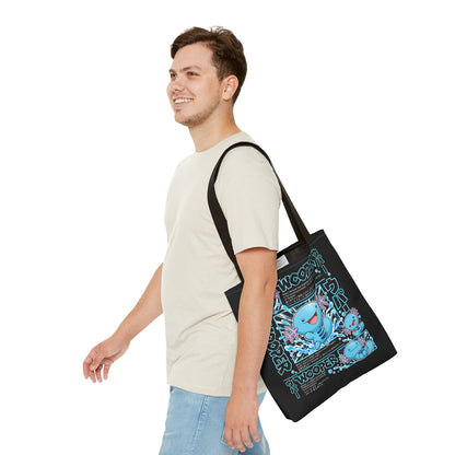 Inspired Cute Blue Character Tote Bag