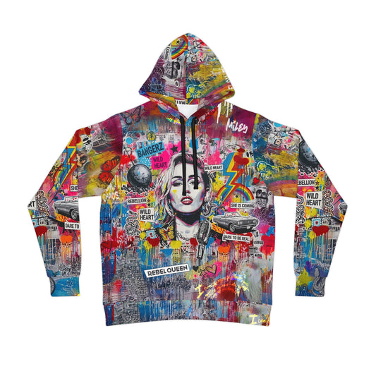 Graffiti Hoodie for Fearless Self - Expression | Miley Cyrus Inspired - LucyKay store