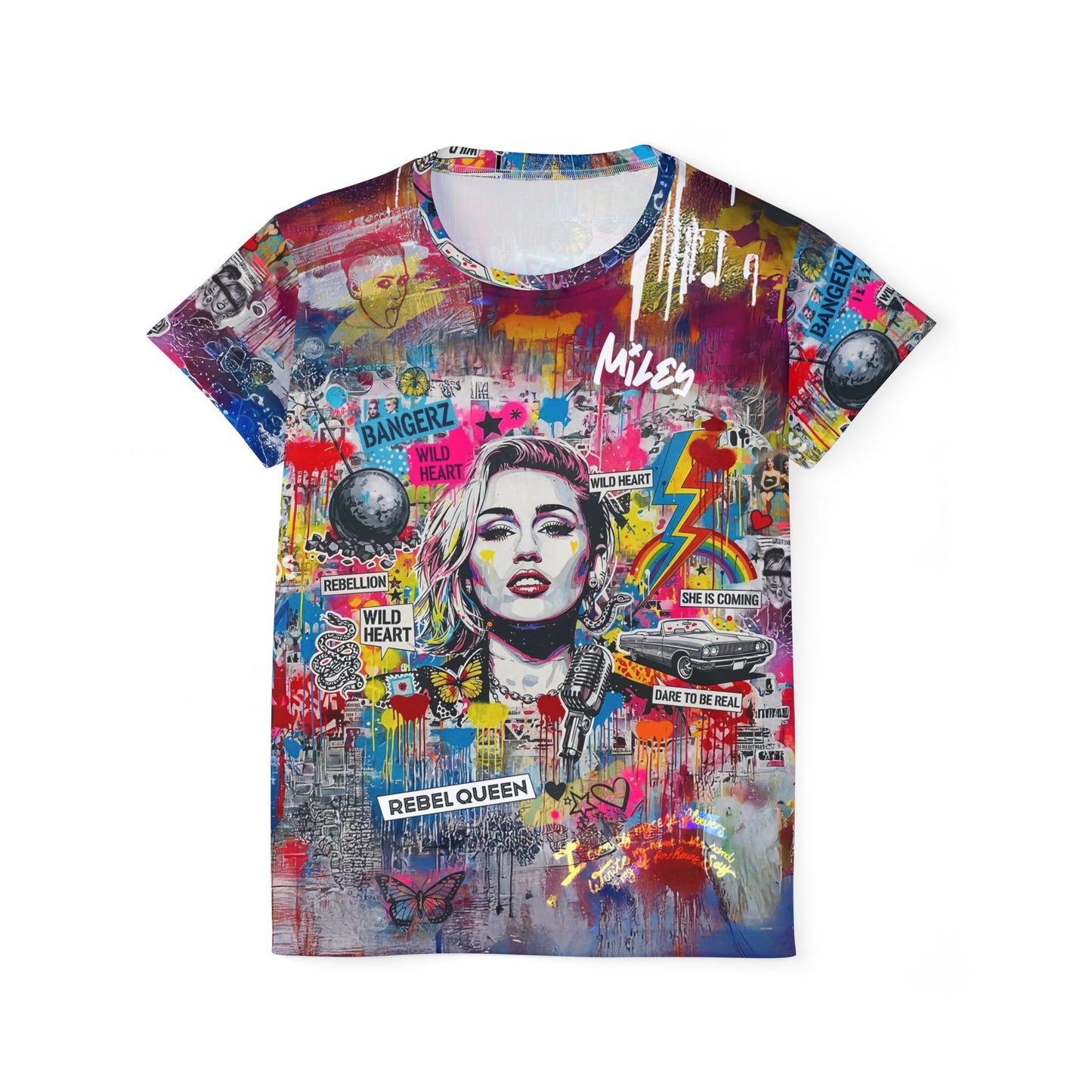 Graphic Tee - Rebel Queen Style - LucyKay store
