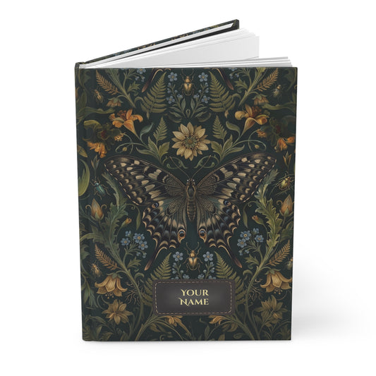 Botanical Hardcover Journal – Floral Vintage Lined Notebook - LucyKay store