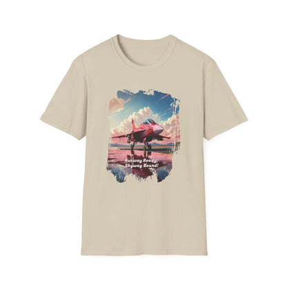 Aviation T-Shirt Unisex - Vintage Plane Graphic Softstyle Tee - LucyKay store
