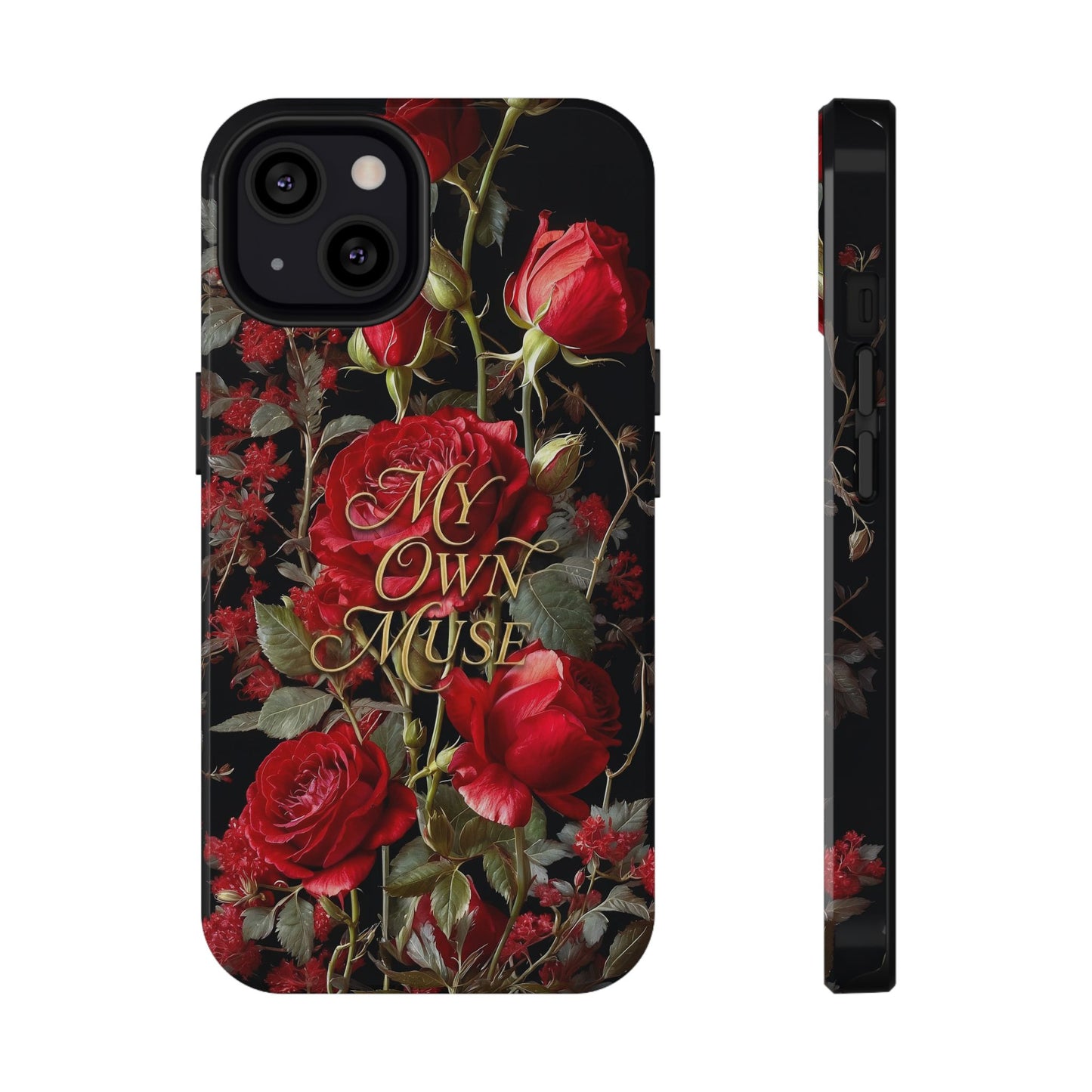 Red Rose Floral iPhone Case - Impact - Resistant Dual - Layer - LucyKay store