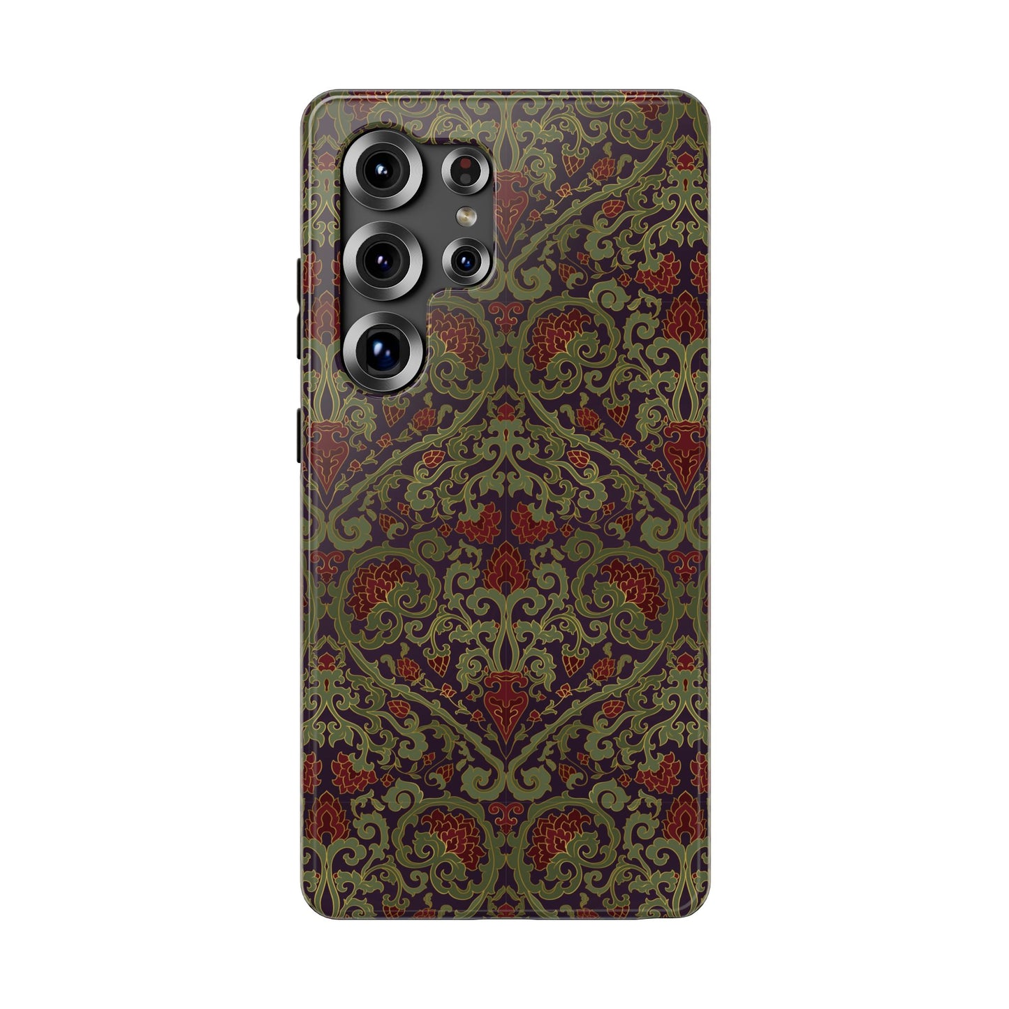 Dark Academia Vintage Tapestry Samsung Galaxy Case - Damask - LucyKay store