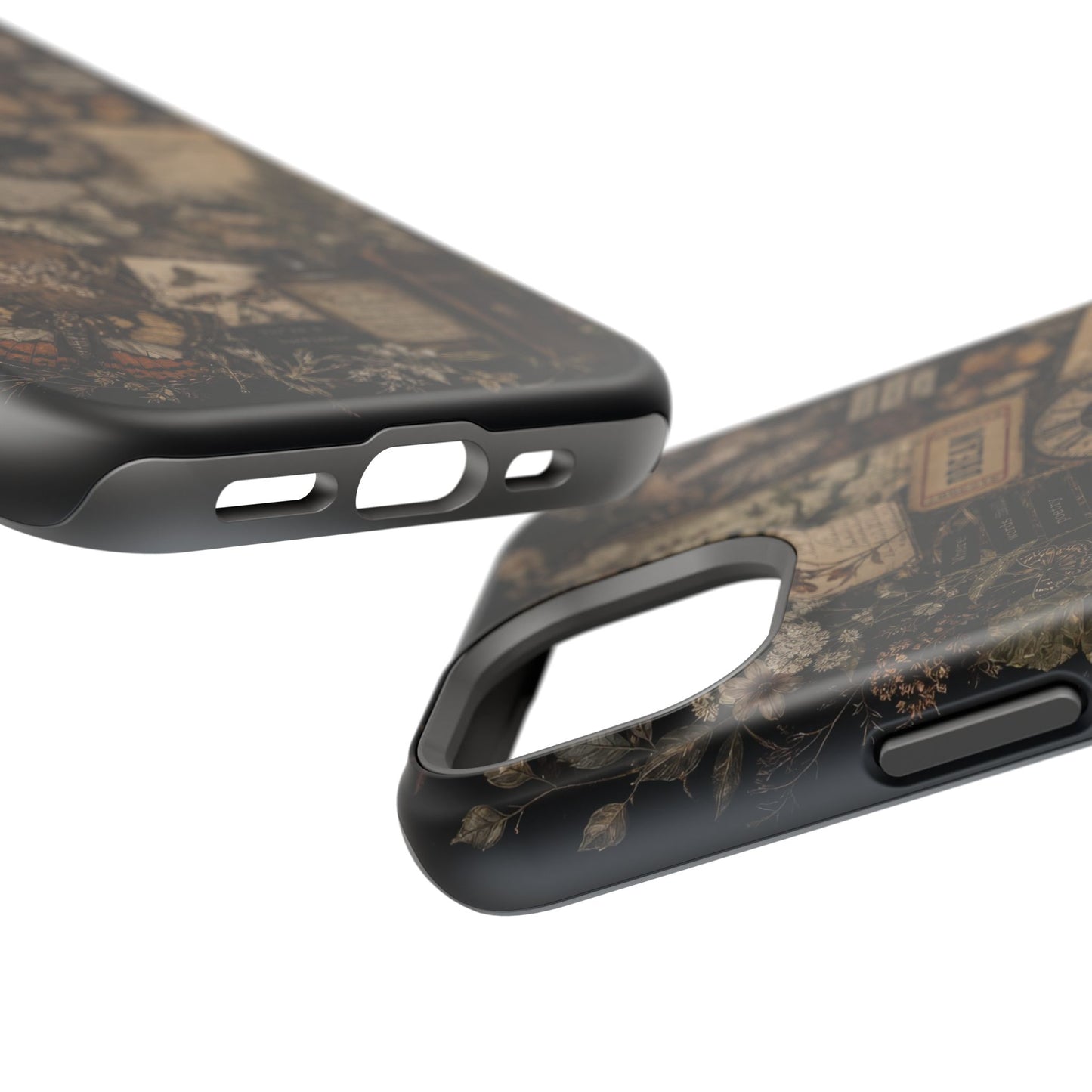 Botanical Collage iPhone Case – Magnetic MagSafe Protection