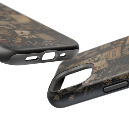 Botanical Collage iPhone Case – Magnetic MagSafe Protection