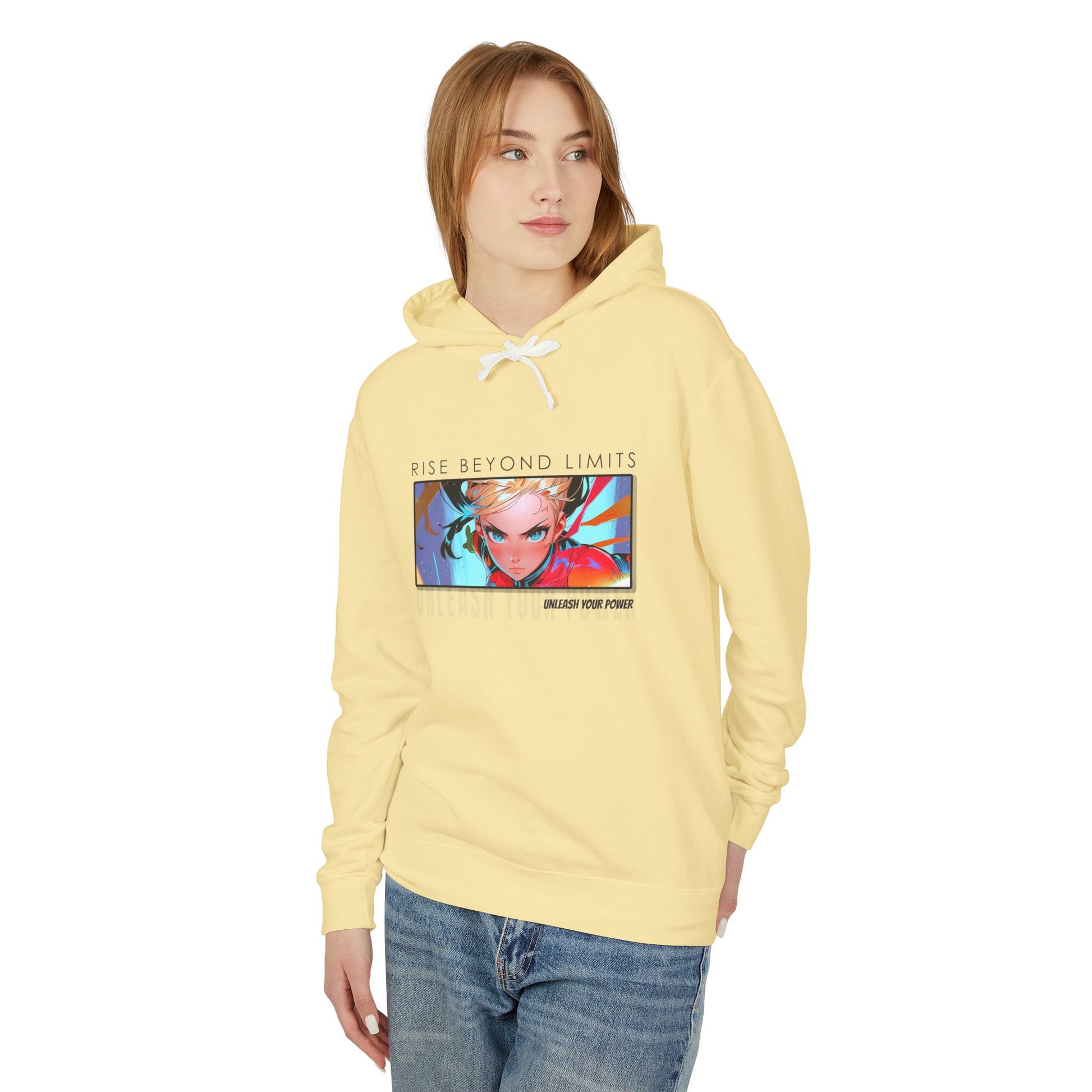 Legends Anime Collage Hoodie | Rise Beyond Limits Graphic Sweatshirt - LucyKay store