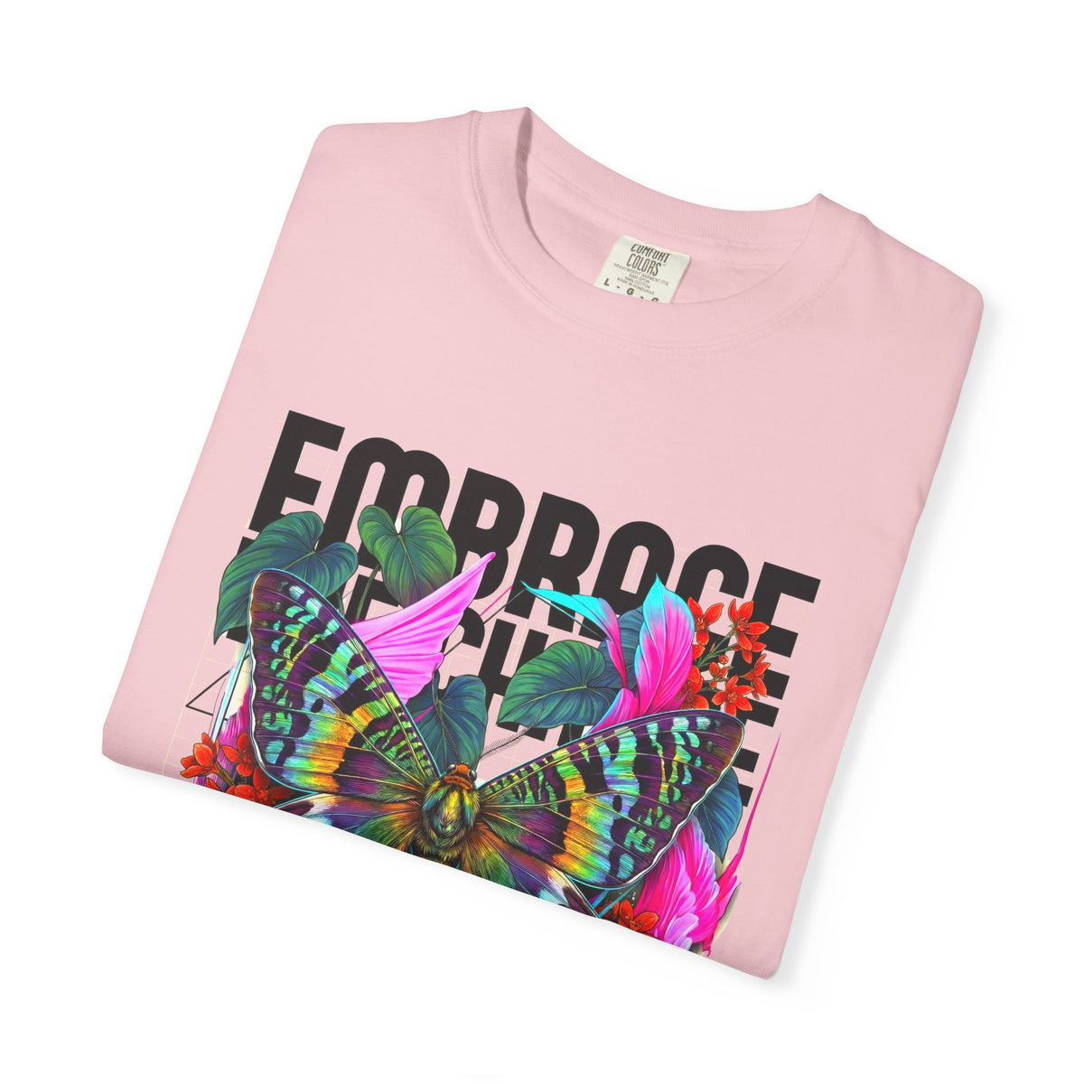 Butterfly Graphic T-Shirt - Colorful Unisex Cotton Tee - LucyKay store