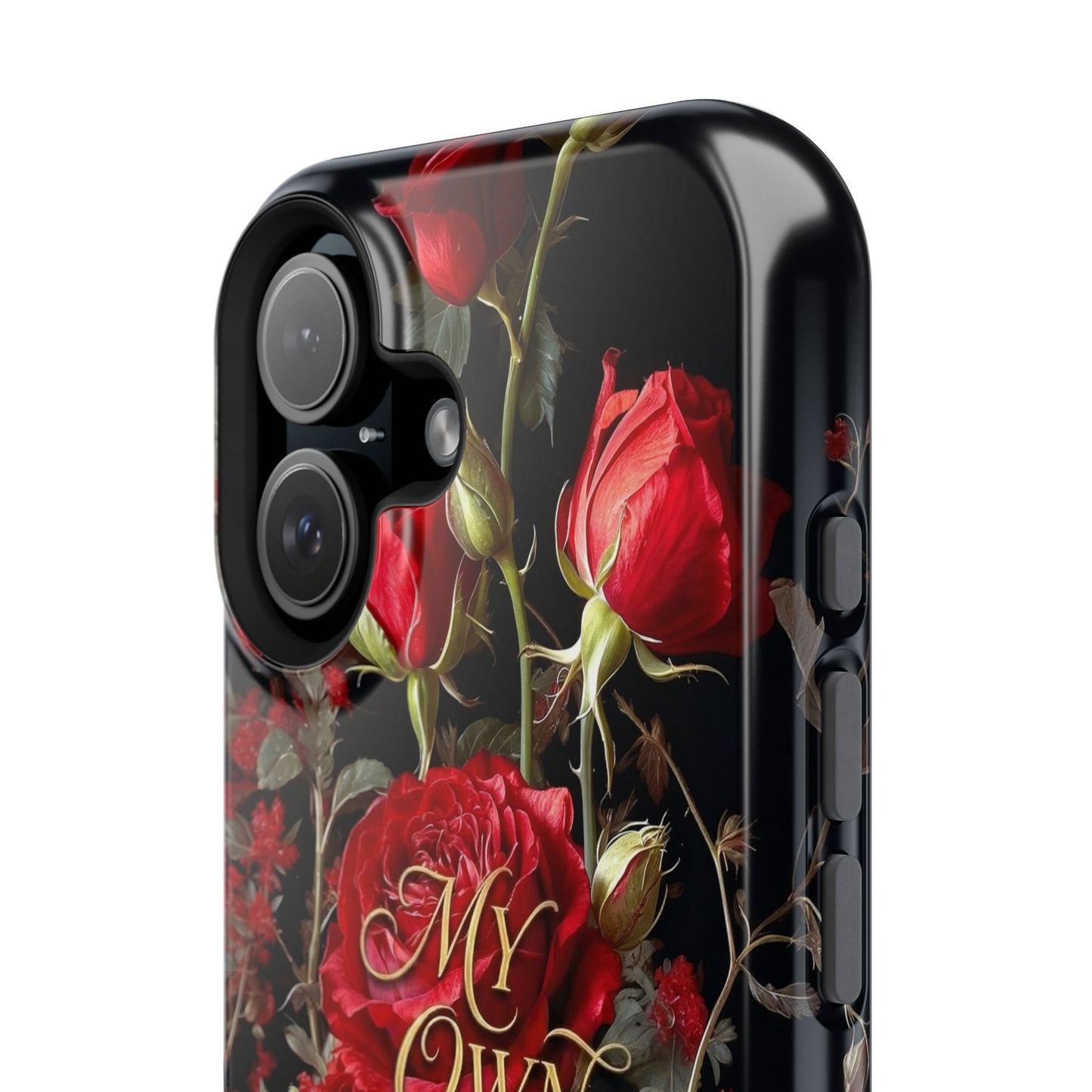 Red Rose Floral iPhone Case - Impact - Resistant Dual - Layer - LucyKay store