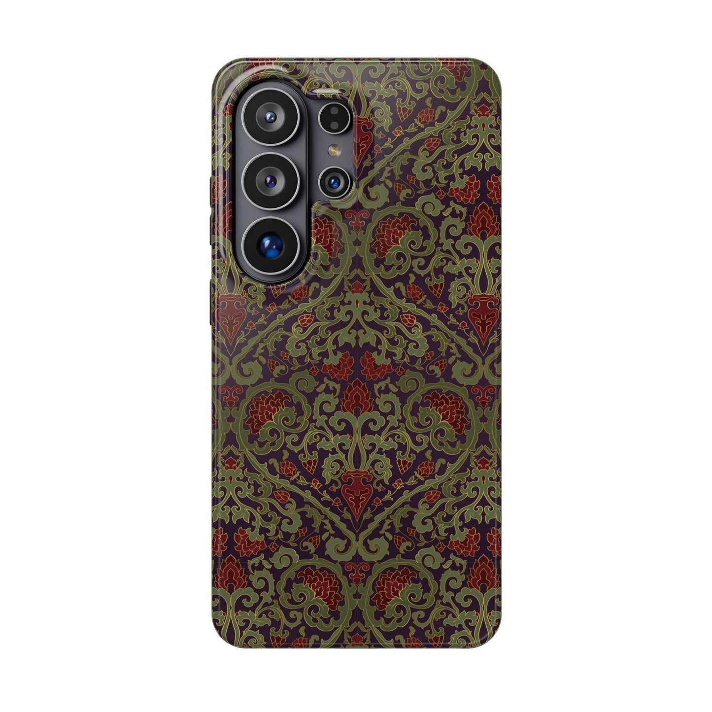 Dark Academia Vintage Tapestry Samsung Galaxy Case - Damask - LucyKay store
