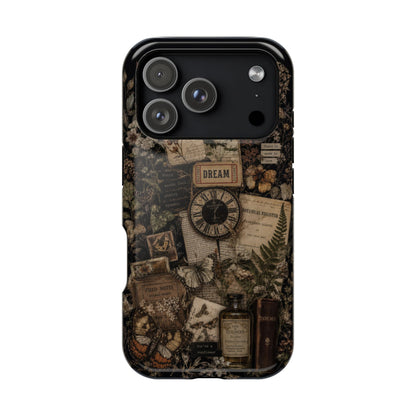 Botanical Collage iPhone Case – Magnetic MagSafe Protection