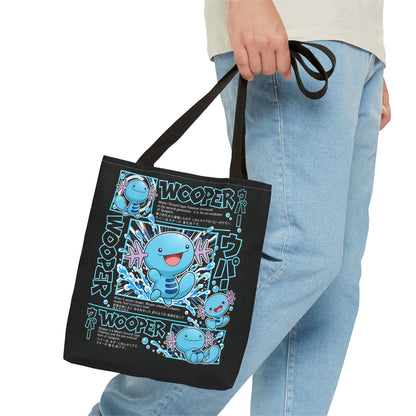 Inspired Cute Blue Character Tote Bag