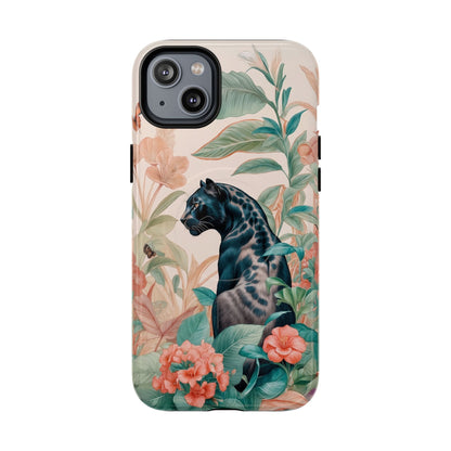 Panther Floral Tough Phone Case - LucyKay store