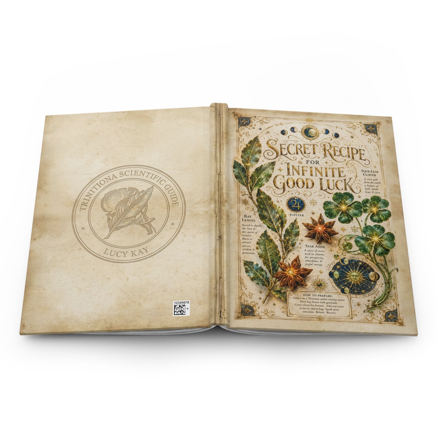 Lucky Botanica Hardcover Journal