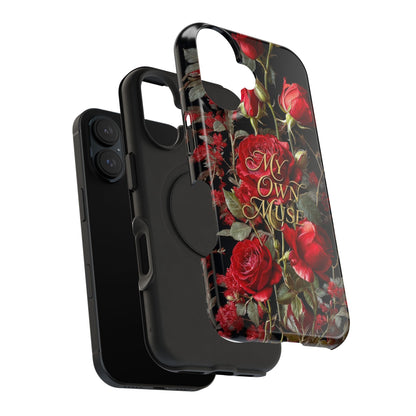 Red Rose Floral iPhone Case - Impact - Resistant Dual - Layer - LucyKay store