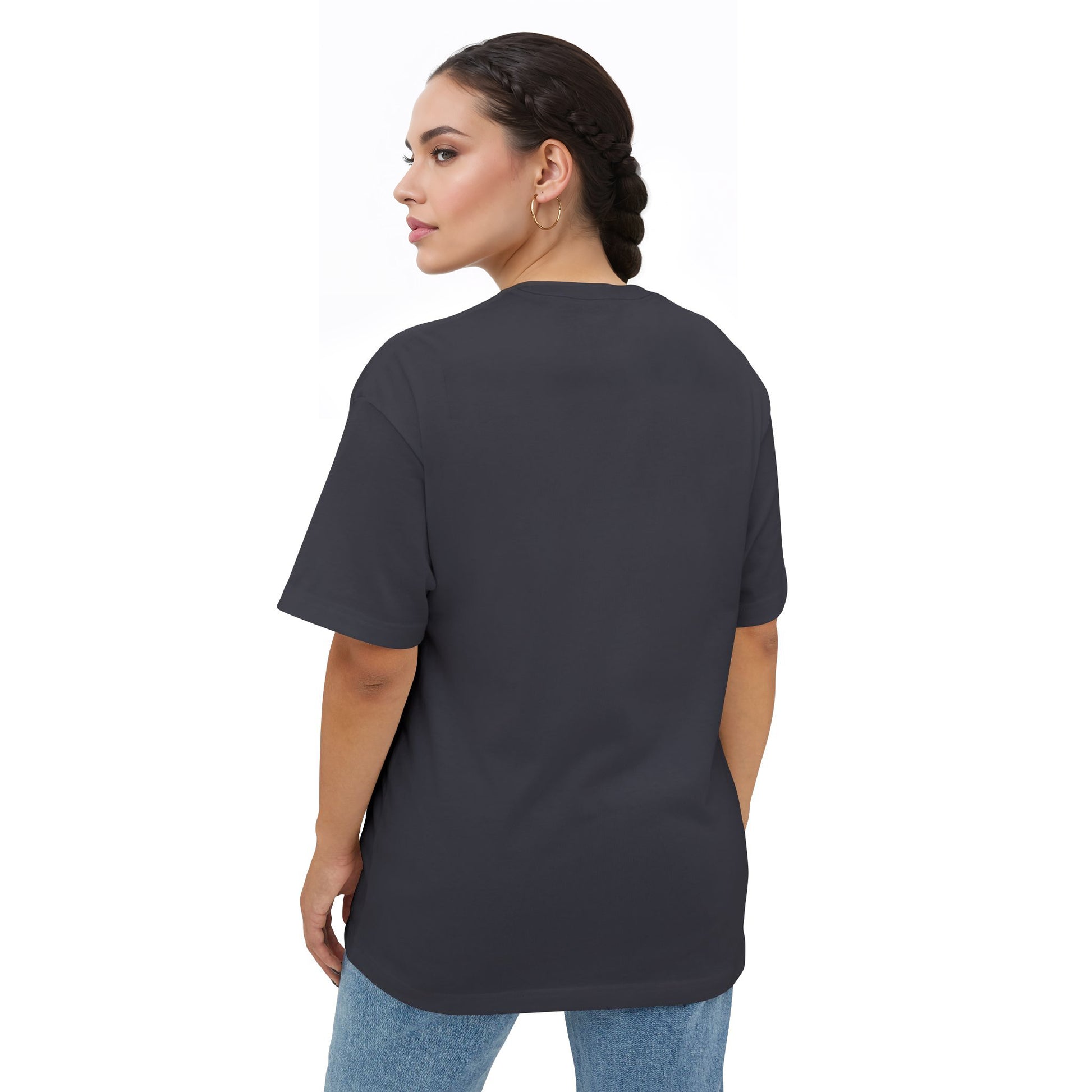 Dream Big Floral Graphic Tee – Oversized Boxy Fit - LucyKay store