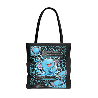 Inspired Cute Blue Character Tote Bag