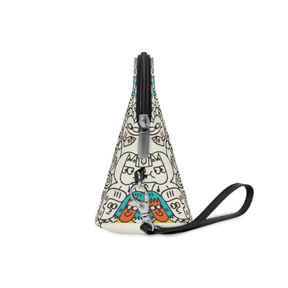 Doodle Art Makeup Pouch | Maximalist Cosmetic Bag - LucyKay store