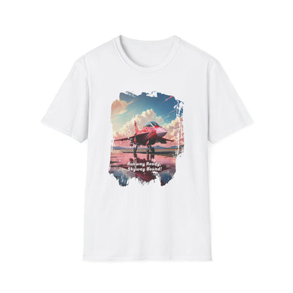 Aviation T-Shirt Unisex - Vintage Plane Graphic Softstyle Tee - LucyKay store