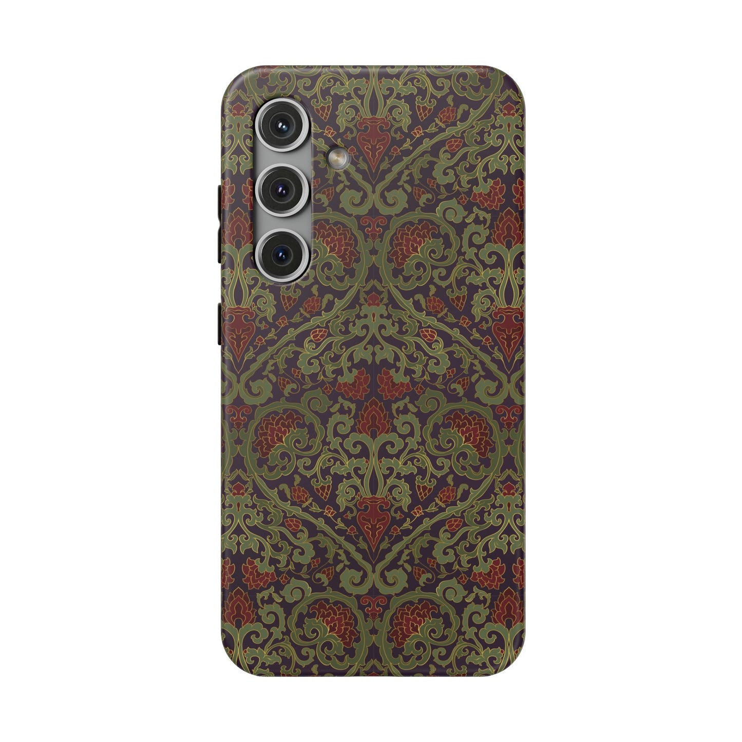 Dark Academia Vintage Tapestry Samsung Galaxy Case - Damask - LucyKay store
