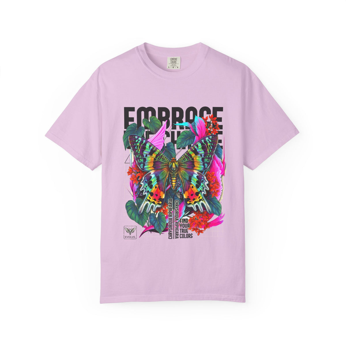 Butterfly Graphic T-Shirt - Colorful Unisex Cotton Tee - LucyKay store