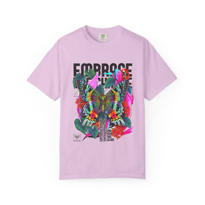 Butterfly Graphic T-Shirt - Colorful Unisex Cotton Tee - LucyKay store