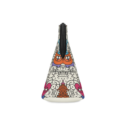 Doodle Art Makeup Pouch | Maximalist Cosmetic Bag - LucyKay store