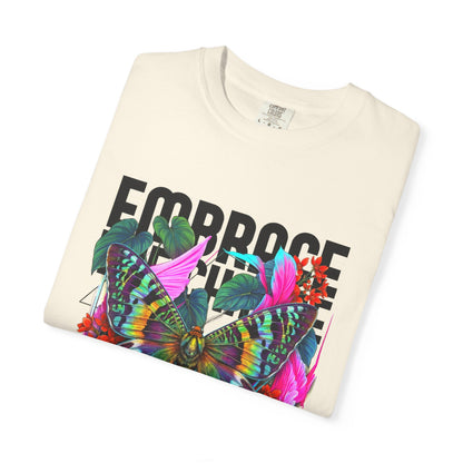 Butterfly Graphic T-Shirt - Colorful Unisex Cotton Tee - LucyKay store