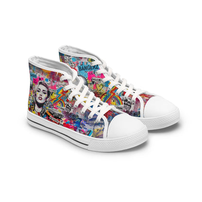 Women’s Graffiti High Top Sneakers - LucyKay store